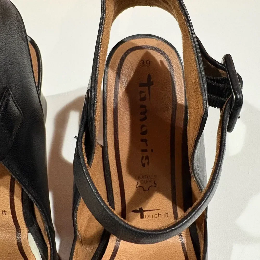 Tamaris Elegant Black Heels